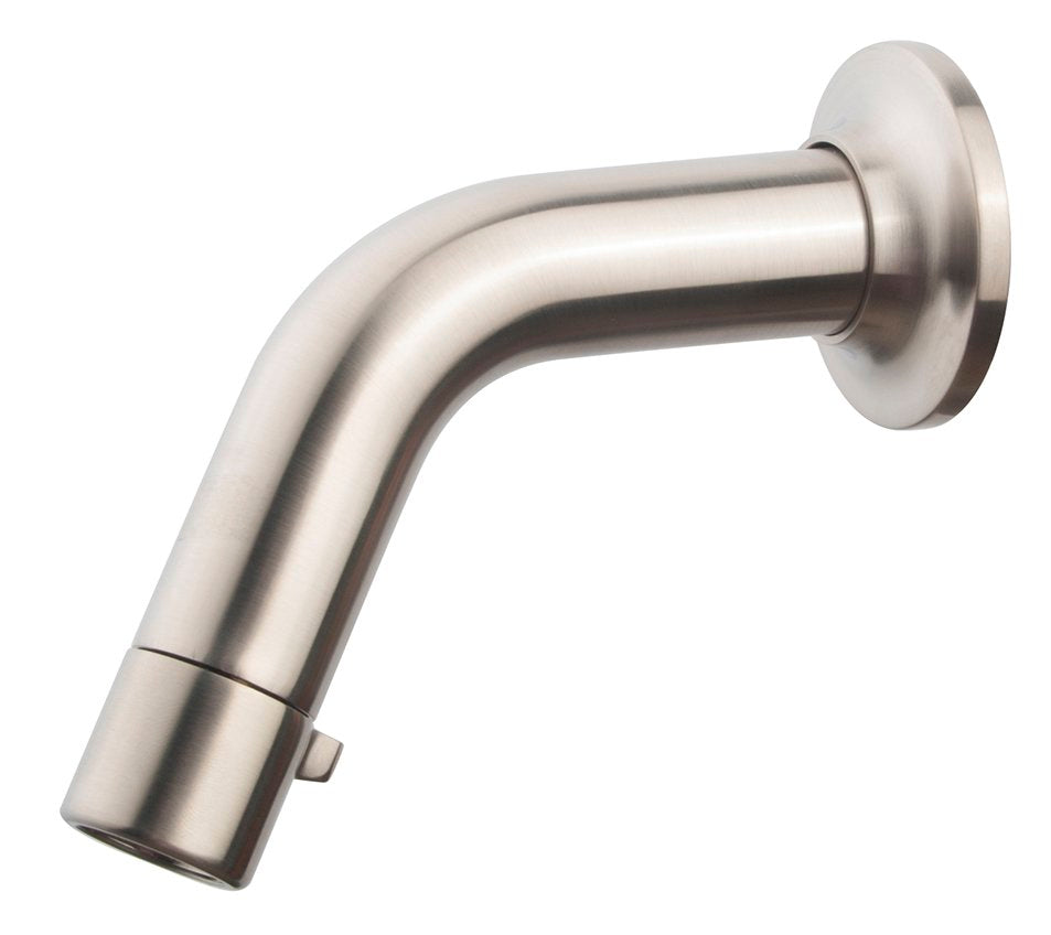 Sophia - Toiletkraan - Muurbevestiging - Geborsteld staal