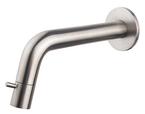 Sophia - Inkortbaar toiletkraan - Muurbevestiging - Geborsteld staal