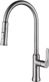 304-Oxford RVS Keukenkraan + uittrekb.handdouche