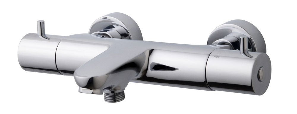 Caral badthermostaat chroom