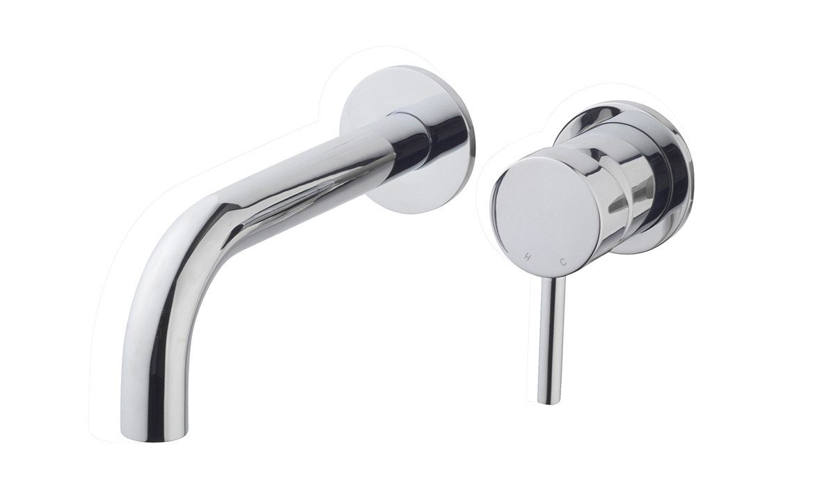 Caral Twenty eenhendel wastafel-afbouwdeel chroom