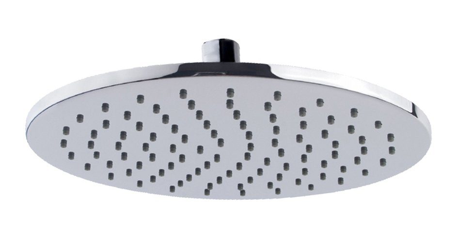 Caral hoofddouche rond 25 x 0,8 cm chroom