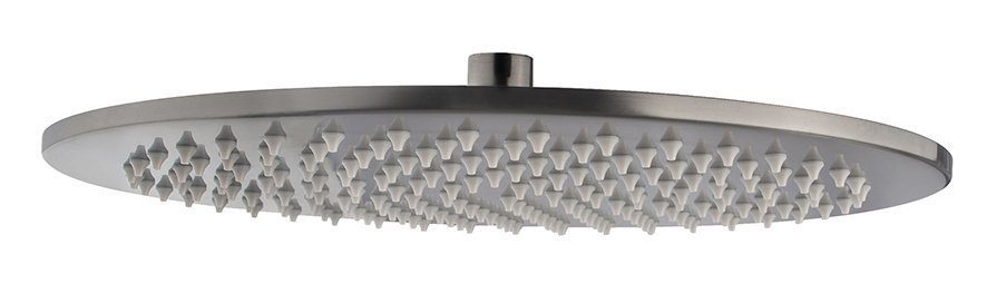 Caral hoofddouche rond 30 x 0,8 cm gunmetal