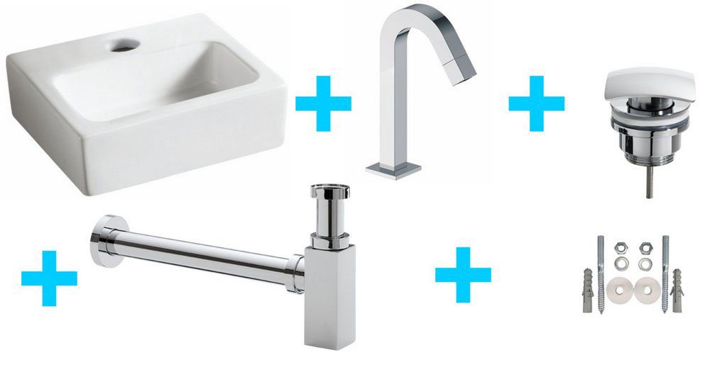 one-pack Mini-Leto fontein + Kappa chroom