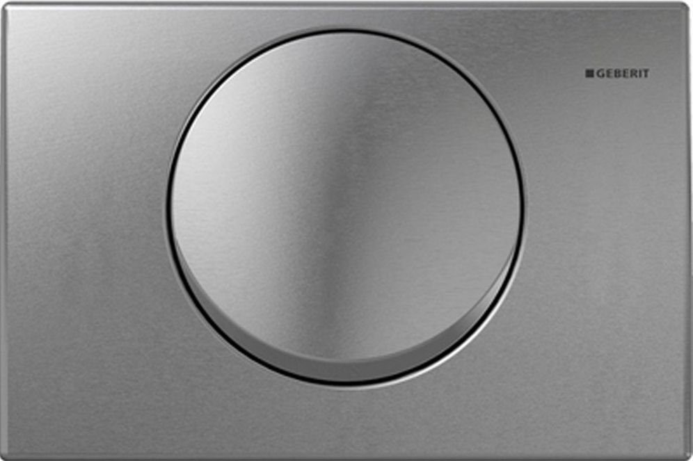 Geberit Delta-15 drukplaat RVS geborsteld staal