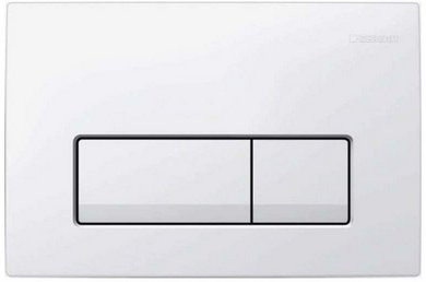 Geberit Delta-51 drukplaat wit