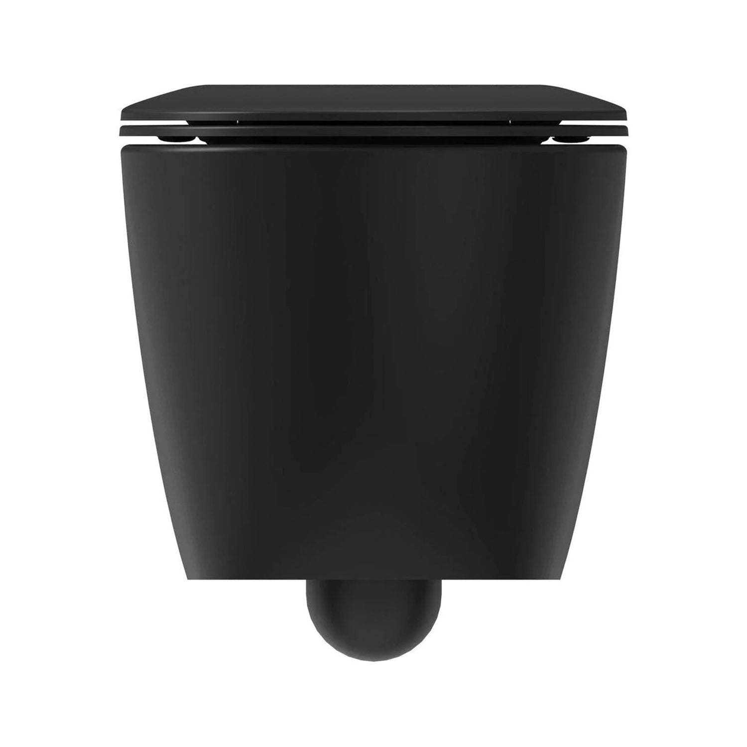 Toiletpot compleet met softclose zitting – Mat Zwart