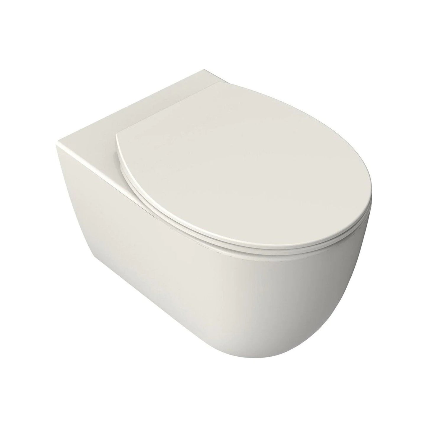 Toiletpot compleet met softclose zitting – Mat Wit