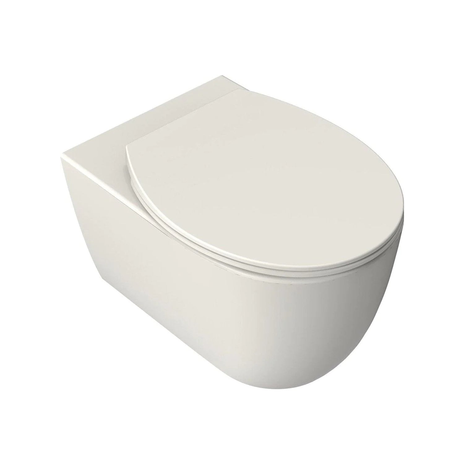 Toiletpot compleet met softclose zitting – Mat Wit