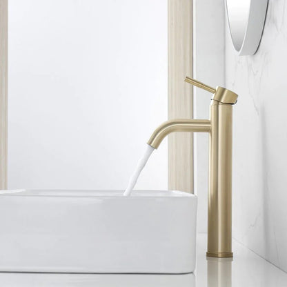 Mengkraan – Geborsteld Messing Goud – Hoog
