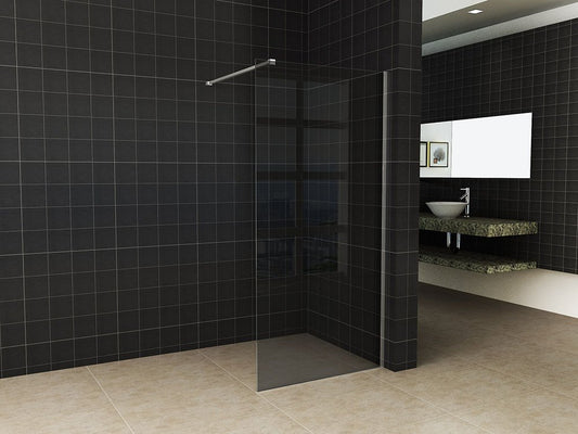 Wiesbaden - Slim glasplaat rookglas - 800x2000 8mm - Nano