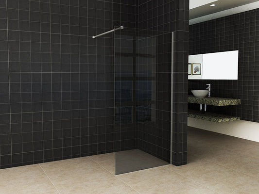 Wiesbaden - Slim glasplaat rookglas -1200x2000 - 8mm - Nano