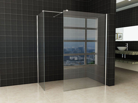 inloopdouche combinatie-set 1300x800x2000 10mm nano
