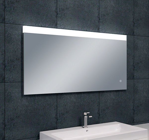 Single dimbare LED condensvrije spiegel 120 x 60 cm