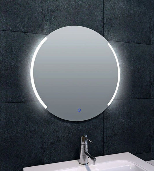 Round dimbare LED condensvrije spiegel rond 60 cm