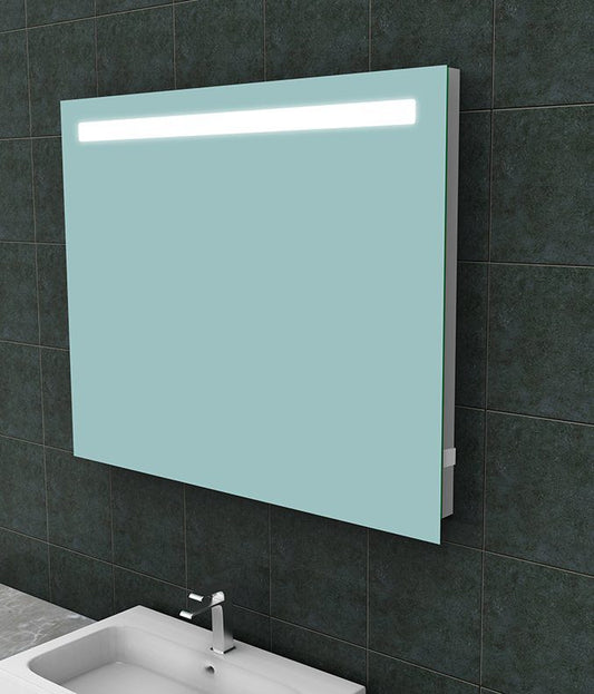 Tigris spiegel met led verlichting + stopcontact 1000x800