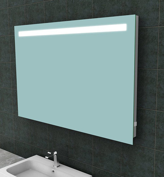 Tigris spiegel met led verlichting + stopcontact 1200x800