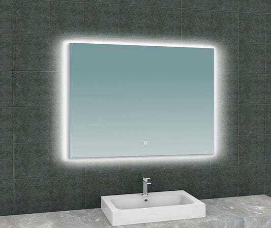 Soul spiegel + Led rechthoek 1000x800