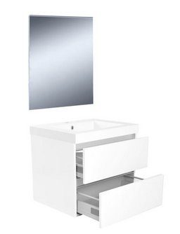 Vision meubelset incl. spiegel 60 cm wit