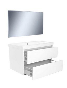 Vision meubelset incl. spiegel 80 cm wit