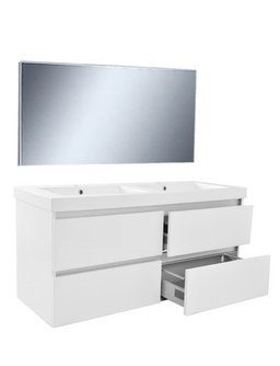 Vision meubelset incl. spiegel 120 cm wit