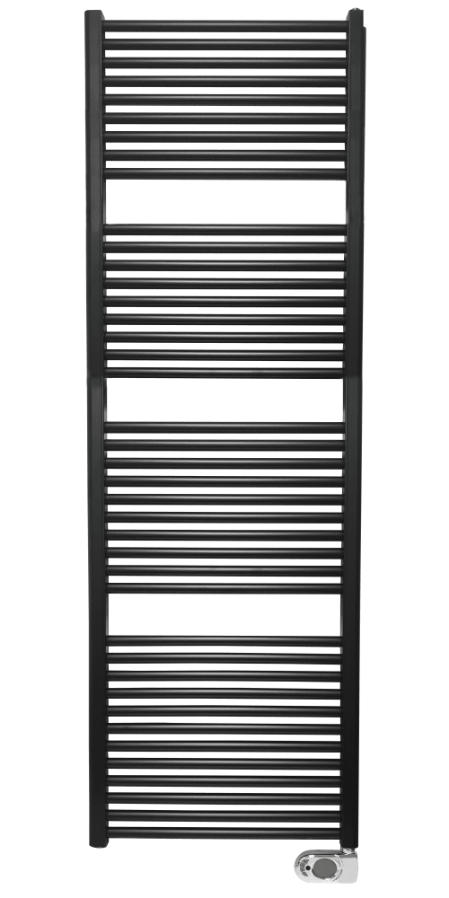 Wiesbaden - Elara elektrische radiator - Mat Zwart - 181,7x60cm