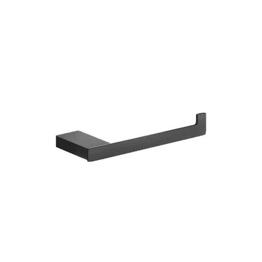 Toiletrolhouder – Mat Zwart – Massief Messing