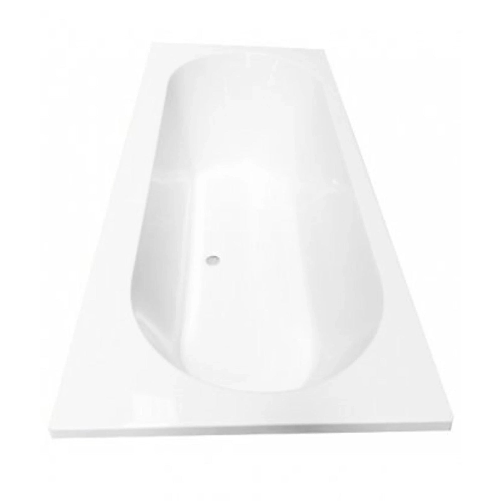Kleinmann Inbouwbad Glans Wit 180x80x49 cm Jennii