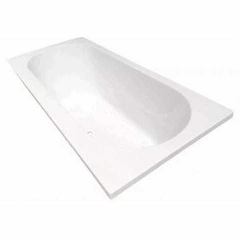 Kleinmann Inbouwbad Glans Wit 180x80x49 cm Jennii