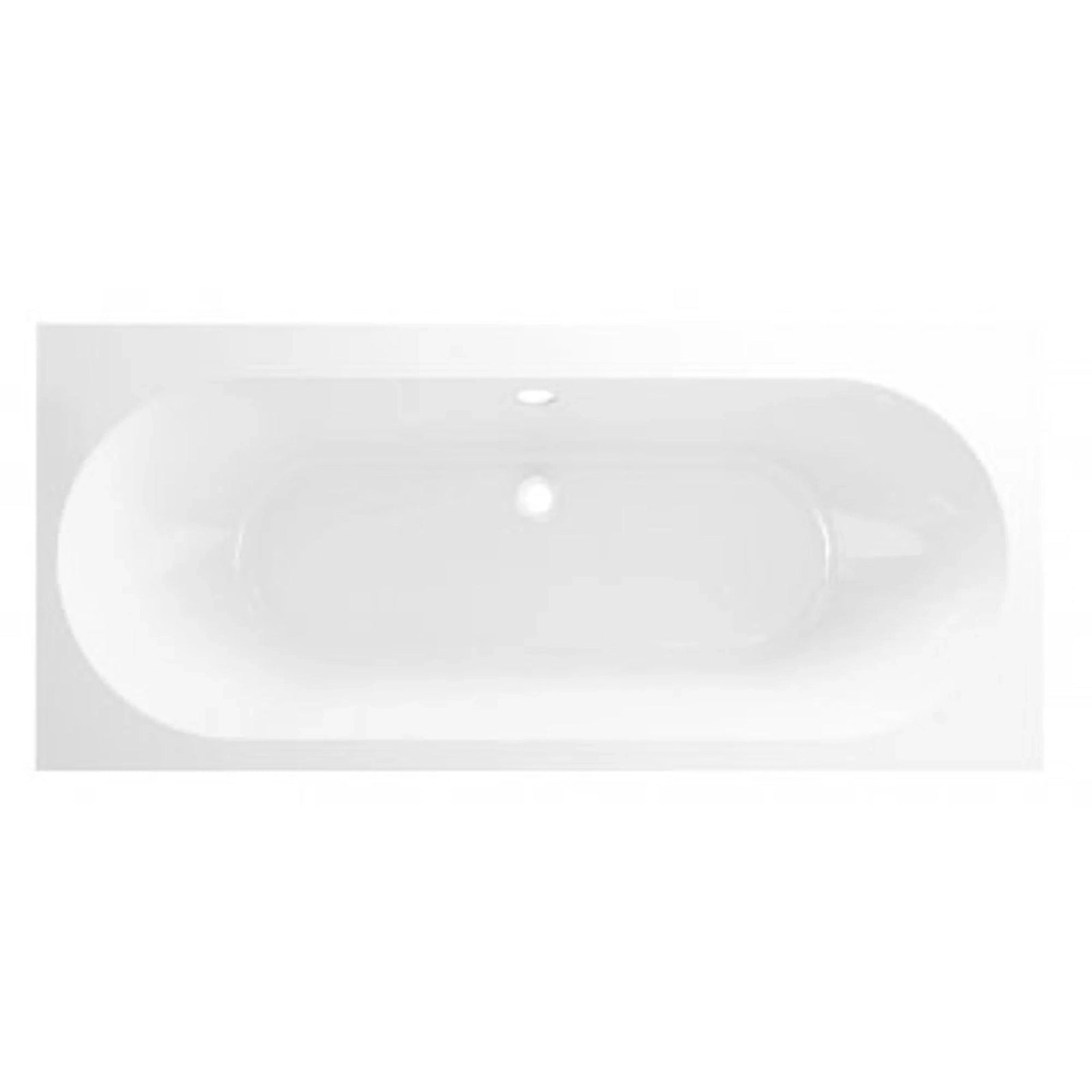 Kleinmann Inbouwbad Glans Wit 180x80x49 cm Jennii